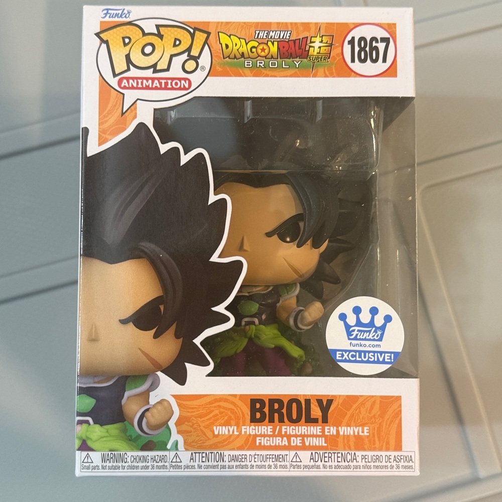 Funko Pop Broly dragon ball Z